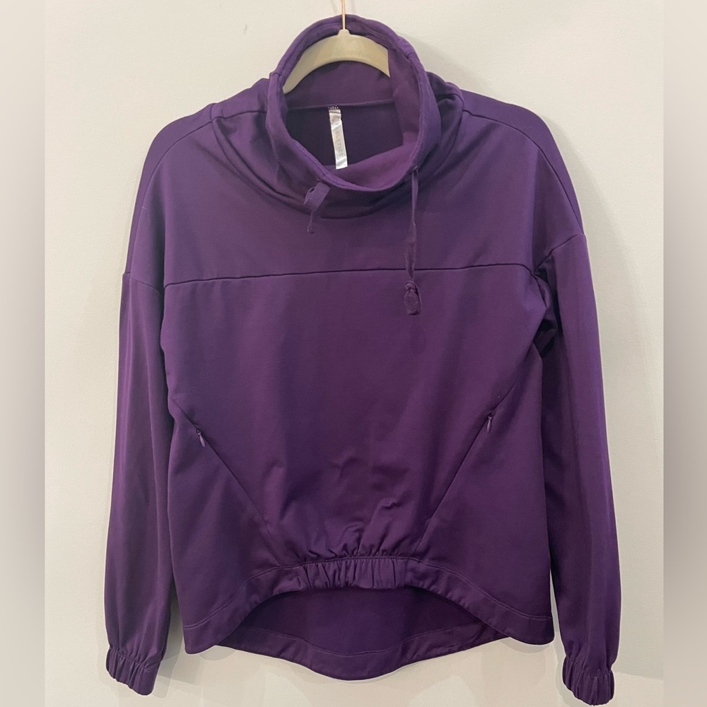 Fabletics Europa Pullover in Purple Size XXS - Picture 2 of 9